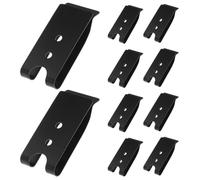 Healvian Clips Metálicos para Cinturón 12 Piezas Adaptador de Hardware y Gancho de Resorte para Bolsos y Fundas de Teléfono