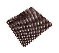 Healvian Cojín de Asiento Cuentas de Madera Funda para Asiento de Coche Cojín Summer Cool para Conductor Transpirable Cómodo Reducir Fatiga