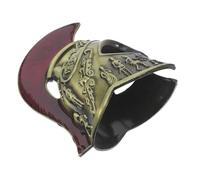 Healvian Coleccionable de metálico Dorado, Ligero y portátil, para exhibición en escritorios y Eventos temáticos Medievales, Ideal para coleccionistas y Aficionados a