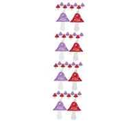Healvian Colgante De Seta Pequeña Mini Colgante De Hongo Champiñón Hacer Encanto Del Collar De Setas Hongos Encantos De Setas Fiesta Temático Oscuro Diminuto Resina 10 Piezas X 4