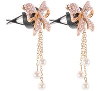 Healvian Colgante Difusor de Aroma para Coche, 2 Unidades, Clip para Ventilación, Decoración Automotriz Forma de Alas Doradas, Adorno Aromático para Salida de Aire, Accesorio de