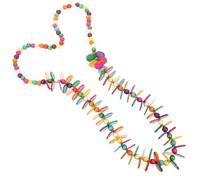 Healvian Collar Bohemio De Cuentas De Cáscara Collar Para Mujer Para Fiestas Hawaianas De Cuentas Llamativo Para Mujer