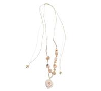 Healvian Collar de Hawaiano Artesanal con Colgante de para Playa Boho Ligero y Estable Accesorio Veraniego para Diario y Fiestas Playeras