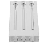 Healvian Comparador de Aceite de Motor 3 Orificios para Coche, Probador de Presión de Inyección de Combustible y Viscosidad de Aceite de Transmisión, Manómetro de Presión, Kit de Prueba