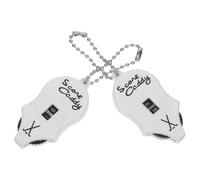 Healvian Contador de Puntuación de Golf Portátil 2 Unidades Diseño Mini Ratón Ligero y Resistente para Entrenamiento y Competición Herramienta Manual para Anotación Precisa Partidas de