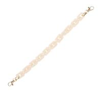 Healvian Correa de Cadena Acrílica para Bolso Cadena Corta Colorida de Acrílico y Metal Accesorio Cuadrado Multifuncional para Reemplazo y DIY Adecuado para Bolsos de Mano y Monederos