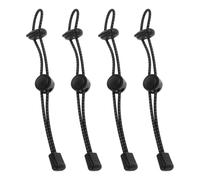 Healvian Correa Elástica Ajustable para Bastones de Senderismo Soporte para Mochila Fijador de Bastón Resistente para Trekking y Escalada Set de 4 Piezas para Actividades al Aire Libre