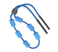 Healvian Correa flotante para gafas de sol con cuerda de espuma y ajuste seguro para natación y deportes acuáticos, diseño duradero y resistente, color azul