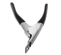 Healvian Cortauñas U Acero Inoxidable para Uñas Postizas y Extensiones Recortador Ergonómico de Borde Recto para Manicura y Pedicura Tijeras Precisas para Manos y Pies Herramienta Duradera