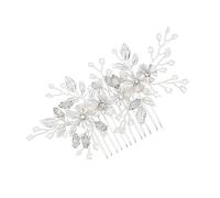 Healvian De Boda Cristales Adornos Para Pelo De Novia Elegante Tocado Gemas De Imitación