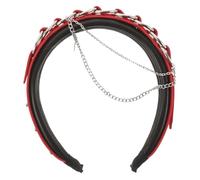 Healvian Decoración Goth Con Accesorios De Moda Punk y Diademas Con Cruz Para Mujeres Para y Alternativo