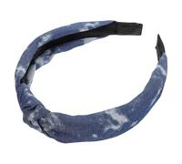 Healvian Diadema de Ala Ancha Nudo de Tela y Estampado de Leopardo, Banda Elástica Cómoda, Diseño Retorcido, Accesorios Pelo Niña, Uso Diario y Deporte