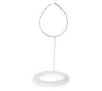 Healvian Diadema de Ángel Blanca Halo Ligero y Cómodo Accesorio de Disfraz para Mujer en Fiestas Temáticas Cosplay y Despedidas de Soltera Tocado Celestial para San Valentín