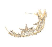 Healvian Diadema de Hada para Mujeres Y Niñas de Cristal Brillante Diadema de Aleación para Novia