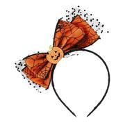 Healvian Diadema de Halloween con Diseño de Calabaza y Accesorios Espeluznantes para Fiestas y Disfraces para Celebraciones de Halloween Temáticos