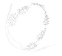 Healvian Diadema De Perlas y Cristales Para Novias Accesorio De Pelo De Boda Tocado Elegante Para Bodas Especiales