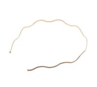 Healvian Diadema Fina Ondas de Metal para Mujer Joyas Cabello Cómodas Accesorio Elegante Día Día y Eventos Especiales