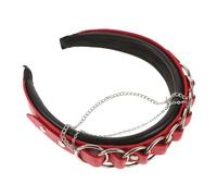 Healvian Diadema Gótica Punk Para Mujer Accesorios Cabello Gótico Con Banda y Adornos Para Fiestas Nocturnas y Eventos De Fantasía