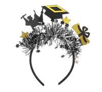 Healvian Diadema Para Ceremonia De Graduación Brillante Banda Cabello Aro Accesorio Cabello Para Fiesta De Graduación Recuerdo De Fiesta Suministros Para Fotos De