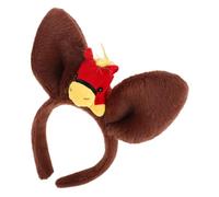 Healvian Diadema para Fiestas Temáticas Año del Caballo 2026 Orejas de Caballo Ajustable para Adultos, Accesorios para Cabello Coloridos para Cosplay, Nochevieja y Eventos Festivos