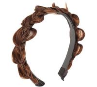 Healvian Diadema Trenzada con Diseño de Pez Hecha de Resina y Seda de Alta Temperatura Cómoda al Tacto y Resistente para Mujer Adecuado Uso Diario y Cuidados Faciales