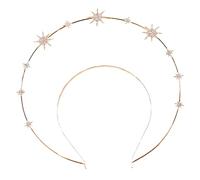 Healvian Diadema Vintage el Cabello con Diseño de Estrella Decorativa para Niñas