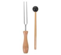 Healvian Diapasón de Meditación de Madera y Metal con Tonalidad Precisa, Herramienta Manual para Restaurar el Equilibrio Corporal en Yoga y Relajación