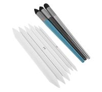Healvian Difuminadores para Dibujo 9 Piezas con Esponja para Pastel al Óleo y Carboncillo, Palitos para Mezclar y Herramientas de Arte para Bocetos y Mezcla en Pintura
