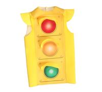 Healvian Disfraz De Semáforo Para Niños: Disfraz De Semáforo Para Halloween, Juego De Rol Y Actuación En El Escenario Para Educación Vial Preescolar.
