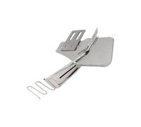 Healvian Encuadernadora de Acero Inoxidable 40 MM para Máquina de Coser Industrial Carpeta de Doble Pliegue y Costura Plana Accesorio Multiusos para Ropa y Confección