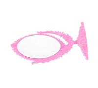 Healvian Espejo de Maquillaje Miniatura Espejo de Mesa Compacto para Decoración de Casa de Muñecas Accesorios de Viaje y Proyectos de Manualidades Diseño Optimizado para Pequeños