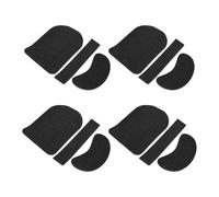 Healvian Espinilleras Adhesivas para Snowboard 12 Unidades Acolchadas de Algodón Ultraligeras para Botas de Esquí Protección contra Fricción y Absorción de Impactos Deportivas