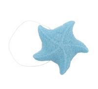 Healvian Esponja De Baño Para Bebés Suave y Exfoliante Diseño Forma De De Mar Para Baños Infantiles Color Azul Degradado Higiénica y Portátil Para