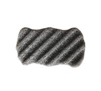 Healvian Esponjas Exfoliantes 4 Piezas Esponja Facial y Corporal Natural Suave y Absorbente para Tipo de Limpieza Profunda y Exfoliación Color Negro
