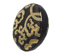 Healvian Estera de Cuenco Budista Bordada Mano de Nepal Tapete de Cuenco Sonoro para Yoga Soporte para Anillo de Cojín