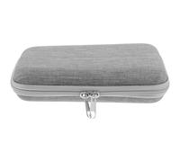 Healvian Estuche Portátil para Pruebas Diabéticas de EVA Resistente al Agua Golpes Organizador Multifuncional para Almacenamiento de Medicamentos Diabetes Adecuado para Viajes y Uso