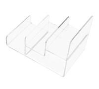 Healvian Expositor de Acrílico Multi-Nivel para Organización de Billeteras Portátil Diseño Moderno y Elegante Adecuado para Centros Comerciales y Hogar