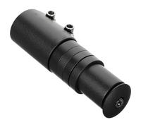 Healvian Extensor de Manillar para Bicicleta de Montaña y Carretera Elevador de Potencia de Aleación de Aluminio Adaptador Ergonómico Negro para Ajuste de Altura Accesorio Resistente y