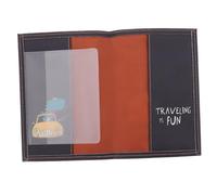 Healvian Funda De Pasaporte De PU Diseño De Dinosaurio y Cocodrilo, Organizador De Documentos De Viaje y Tarjetas, Ligera y Resistente Al Desgaste, para Viajes y Uso Diario