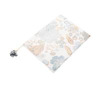 Healvian Funda Libro de Tejido Azul Diseño Floral, Protector Suave y Agradable al Tacto para Planners y Journals, Decoración Única y Estilizada para Portadas de Libros