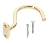 Healvian Gancho de Billar Multifunción de Metal para Mesa de Billar, Soporte Resistente para Tacos y Triángulos, Estante de Piscina Conveniente, Tornillos Incluidos, Instalación Lateral