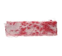 Healvian Gasa Decorativa de Halloween Tela Sangrienta para Decoración de Escenas Terroríficas, Material de Tela Diseño Único para Aislamiento y Fiestas Espeluznantes