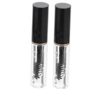 Healvian Gel Fijador de Cejas Transparente 2piezas 10g para Maquillaje Diario Textura Ligera y Fácil de Aplicar, Envase de Plástico para Mujeres y Niñas