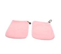 Healvian Guantes de de Cera para Parafina con Banda Elástica para Mejor Algodón Térmico Hidratante para Cuidado de Manos Spa y Rosa