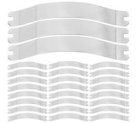 Healvian Herramienta de Resorte para Marcos de Fotos, 50 Soportes de Aleación de Aluminio, Fijación Invisible y Duradera para Art Craft y Cuadros