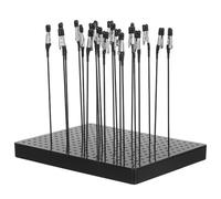Healvian Herramienta para Pintura de Miniaturas con Soporte Firme y Pinzas de Nylon para Spray Paint y Montaje de Modelos Detallados