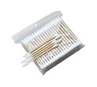 Healvian Hisopos De Algodón Para Maquillaje y Cuidado Punta Doble, 400 Unidades, Tamaño Estándar, Multiusos Para Limpieza Facial y Belleza Diario