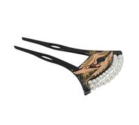 Healvian Horquilla De Pelo Antiguo Diseño De Grulla y Perlas Accesorio De Peinado Para Novias y Mujeres Adorno Elegante Para Cabello U-shaped Hairpin De Estilo Clásico