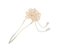 Healvian Horquilla De Peonía Esmaltada China Vintage, Palillos De Metal Para El Pelo, Accesorio Para Disfraces, Ideal Para Bodas, Fiestas, Entusiastas Del Hanfu Y Amantes Del Estilo