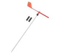 Healvian Indicador de Viento para Botes Pequeños y Embarcaciones, Veleta de Dirección Náutica Resistente a Condiciones Meteorológicas con Mantenimiento Simplificado y Material Metálico